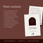 What's included in the free Practical Magic Guide to Building mini edition from Abeaud