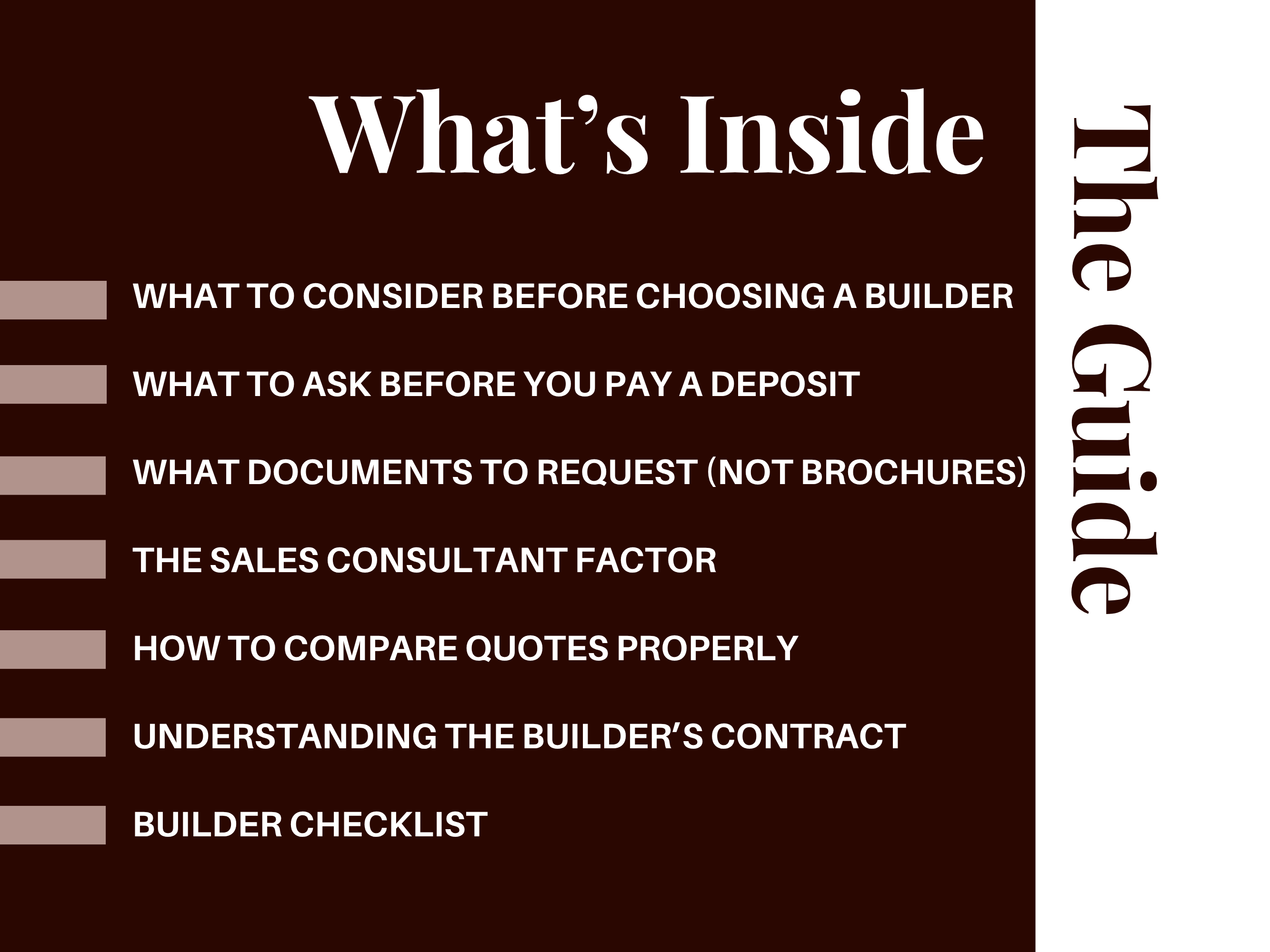 How to Choose the Right Builder