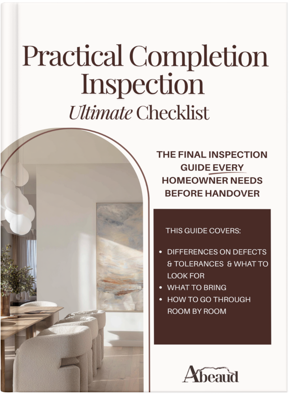 Practical Completion Inspection - Ultimate Checklist