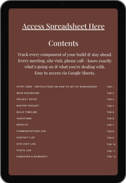 Track Your Entire Build