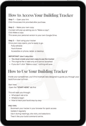 Track Your Entire Build